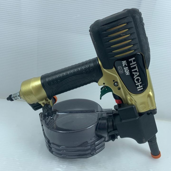 HITACHI 日立 50mm 高圧ロール釘打ち HiKOKI 美品 NC50H｜中古 
