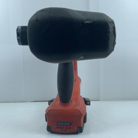  Hilti ヒルティ エア釘打ち 充電器・充電池2個・ケース付 コードレス式 21.6V 使用感有 BX3 レッド