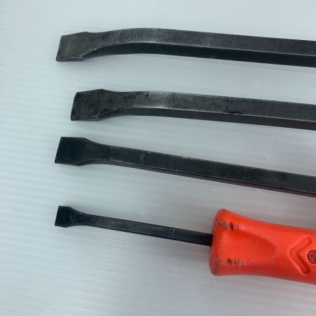  Snap-on スナップオン フライバーバール 　4本セット SPBS24A,18A,12A,8Aｾｯﾄ レッド