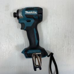 κκ MAKITA マキタ 工具 インパクトドライバ 未使用品(S) 充電器・充電池2個・ケース付 コードレス式 18v 222383 充電回数1回 TD173DRGX ブルー Sランク