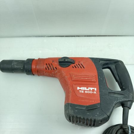  Hilti ヒルティ ハンマ ケース付 コード式 100v TE500-X レッド