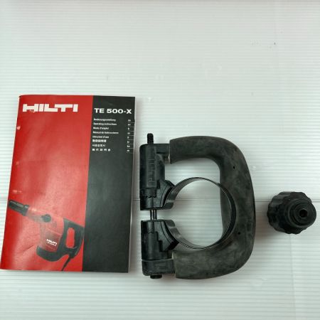  Hilti ヒルティ ハンマ ケース付 コード式 100v TE500-X レッド