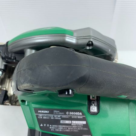  HiKOKI ハイコーキ 丸のこ ケース付 コードレス式 36v 2021年度製 C3606DA グリーン