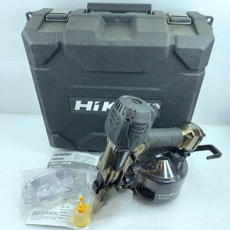  HiKOKI ハイコーキ エア釘打ち ケース付　高圧 NV65HR2 ブラック×ゴールド