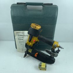 κκ HITACHI 日立 エアタッカ ケース付 高圧 N5008HM ゴールド×ブラック Bランク