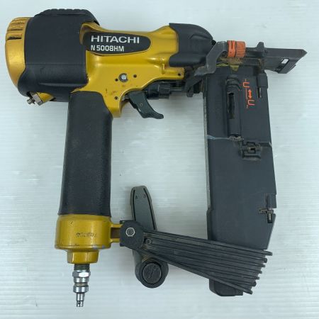  HITACHI 日立 エアタッカ ケース付 高圧 N5008HM ゴールド×ブラック