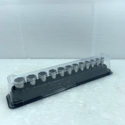κκ Snap-on スナップオン 3/8セミディープソケット 12点セット　ケース付 FSMS Aランク