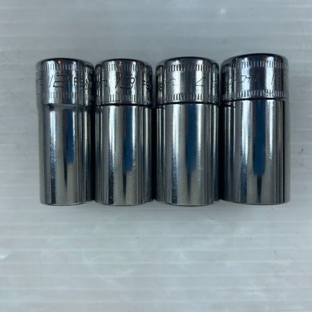  Snap-on スナップオン 3/8セミディープソケット 12点セット　ケース付 FSMS
