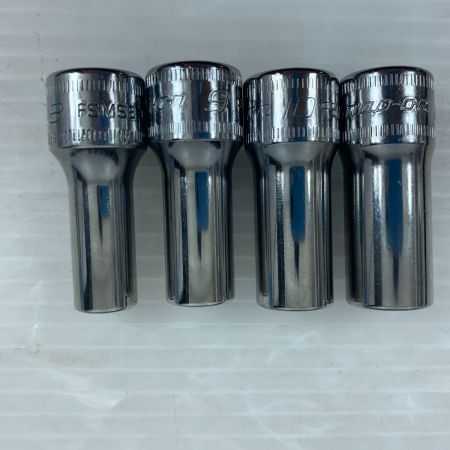  Snap-on スナップオン 3/8セミディープソケット 12点セット　ケース付 FSMS