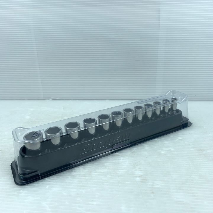 Snap-on スナップオン 3/8セミディープソケット 12点セット ケース付 
