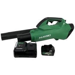 ЗЗ HiKOKI ハイコーキ 36v コードレスブロワ バッテリーx1 充電器 取説 外箱付 RB36DA(XP) グリーン Sランク