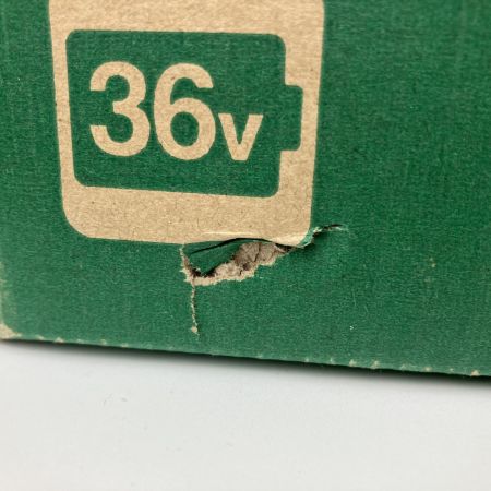 ЗЗ HiKOKI ハイコーキ 36v コードレスブロワ バッテリーx1 充電器 取説 外箱付 RB36DA(XP) グリーン