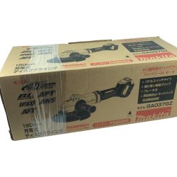 κκ MAKITA マキタ グラインダー  コードレス式 180mm 40v  GA037G グリーン Aランク