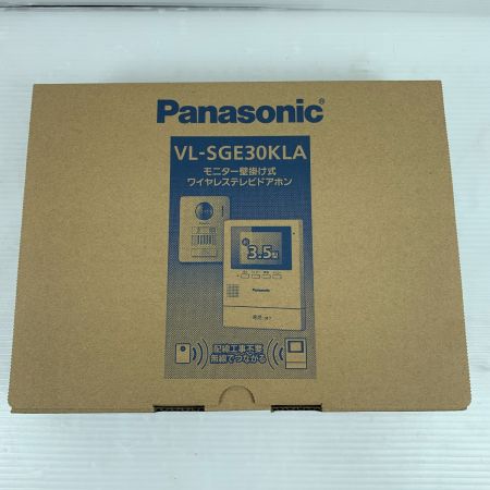  Panasonic パナソニック ワイヤレステレビドアホン  未使用品 VL-SGE30KLA