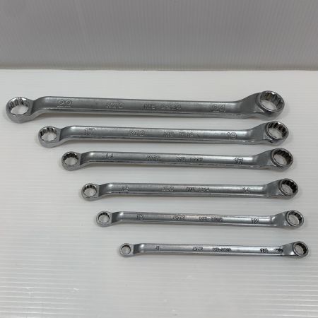  KTC ケーティーシー ハンドツール 両口メガネレンチ  M5 シルバー