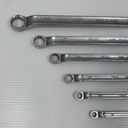  KTC ケーティーシー ハンドツール 両口メガネレンチ  M5 シルバー