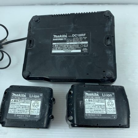  MAKITA マキタ 充電式ディスクグラインダー　充電器・充電池2個・ケース付 コードレス式 100mm 18v 2022年製 使用感あり GA408D グリーン