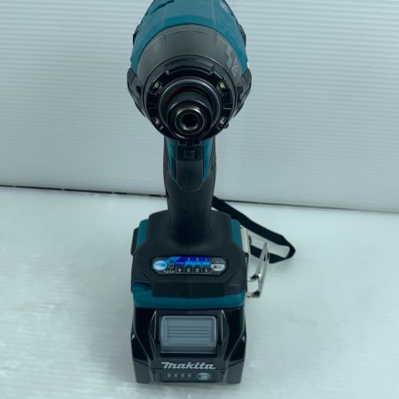  MAKITA マキタ インパクトドライバ  未使用品 充電池1個付 コードレス式 40v TD002GRDX ブルー
