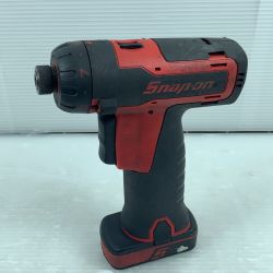 κκ Snap-on スナップオン インパクトドライバ 充電池1個付 コードレス式 14.4v 使用感有 CTSJ761 レッド Cランク