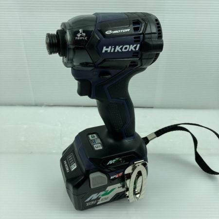  HiKOKI ハイコーキ インパクトドライバ  未使用品　付属品完備 コードレス式 36v WH36DC ブルー