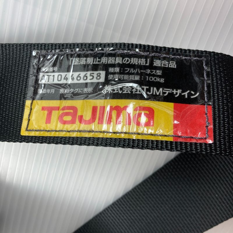 中古】 TAJIMA タジマ 【未使用品】安全帯 ハーネスGS Sサイズ 黒 蛇腹