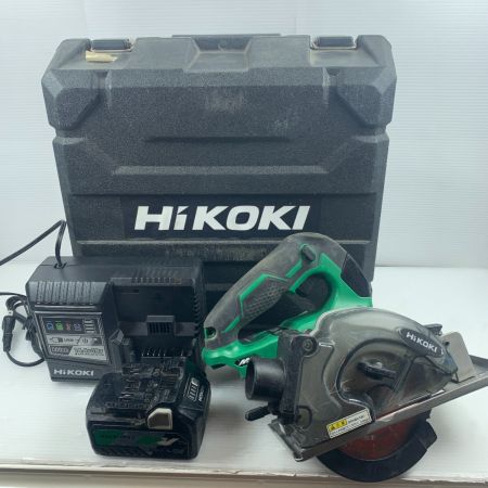  HiKOKI ハイコーキ チップソーカッター  丸のこ　充電器・充電池1個・ケース付 コードレス式  36v  CD3605DA グリーン