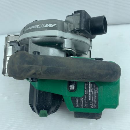  HiKOKI ハイコーキ チップソーカッター  丸のこ　充電器・充電池1個・ケース付 コードレス式  36v  CD3605DA グリーン