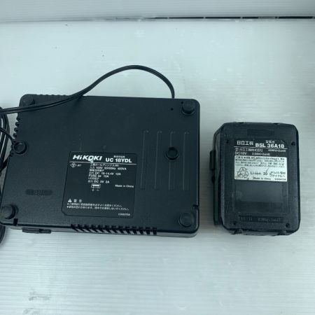  HiKOKI ハイコーキ チップソーカッター  丸のこ　充電器・充電池1個・ケース付 コードレス式  36v  CD3605DA グリーン
