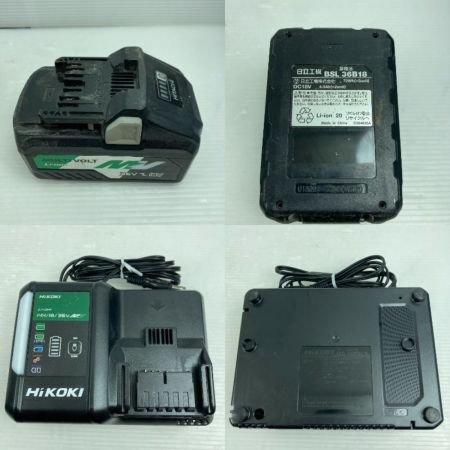  HiKOKI ハイコーキ ハンマドリル  充電器・充電池1個・ケース付 コードレス式 18v DH18DPA グリーン