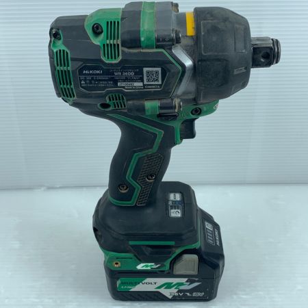  HiKOKI ハイコーキ インパクトレンチ バッテリー付 コードレス式 36v WR36DD グリーン