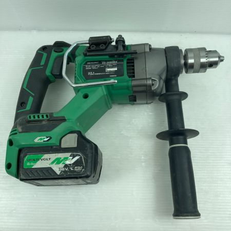  HiKOKI ハイコーキ 振動ドリル 充電池1個・取説付 コードレス式 20mm 36v DV3620DA グリーン