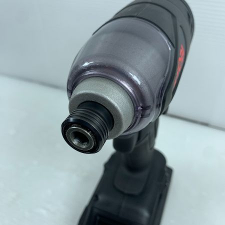  RYOBI リョービ インパクトドライバ 　充電器・充電池2個・ケース付 コードレス式 18v BID-1805 ブラック