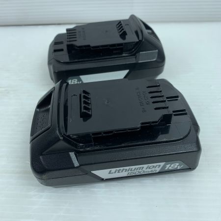  RYOBI リョービ インパクトドライバ 　充電器・充電池2個・ケース付 コードレス式 18v BID-1805 ブラック