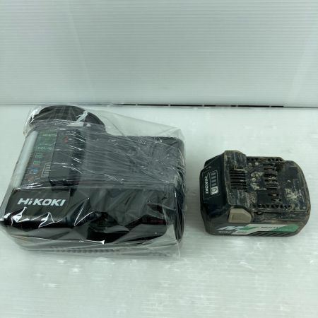  HiKOKI ハイコーキ インパクトレンチ  充電器・充電池1個 コードレス式  キズ・ヨゴレ有 WR36DA グリーン