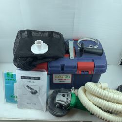 κκ TOMOSADA クリーンサンダー　エスカルゴ  ケース付 コード式 型番不明 S-100PM グリーン Cランク