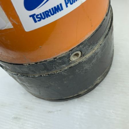  TSURUMI PUMP ツルミポンプ 水中ポンプ  本体のみ コード式 100v 通電確認のみ LSC1.4S オレンジ