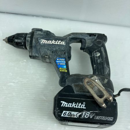  MAKITA マキタ スクリュードライバー　使用感有　充電池1個付 コードレス式  FS600D ブラック