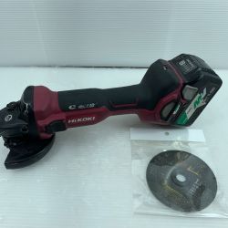 κκ HiKOKI ハイコーキ グラインダー 限定色　充電池1個付　替え刃付き コードレス式 36v  G3610DA ブラウン Cランク