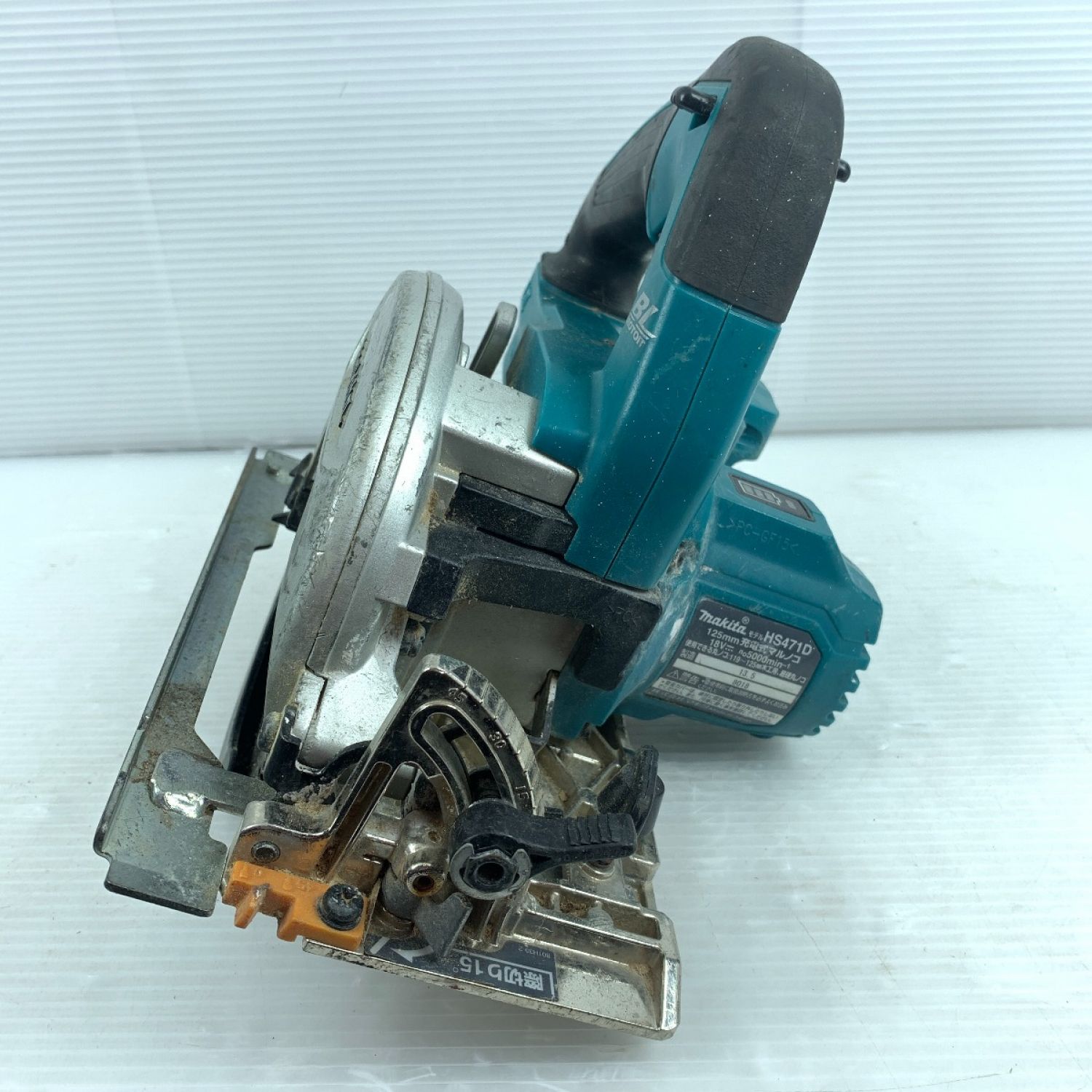 中古】 MAKITA マキタ 125ｍｍ丸のこ 本体のみ コードレス式 18v 2013