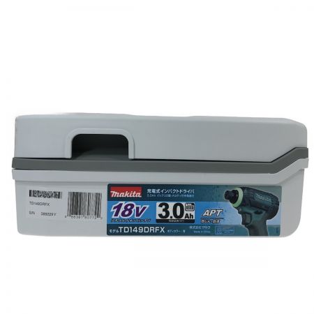  MAKITA マキタ インパクトドライバ 未使用品 付属品完備 コードレス式 18v TD149DRFX ブルー