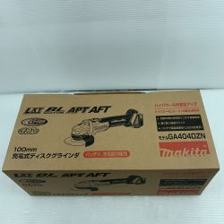κκ MAKITA マキタ ディスクグラインダー  未使用品 本体のみ コードレス式 100mm 18v GA404DZN グリーン Sランク