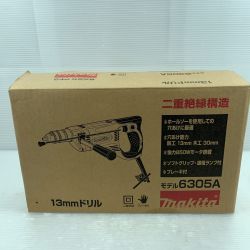 κκ MAKITA マキタ 13mm　電動ドリル 未使用品 本体のみ コード式 100v 6305 グリーン Sランク