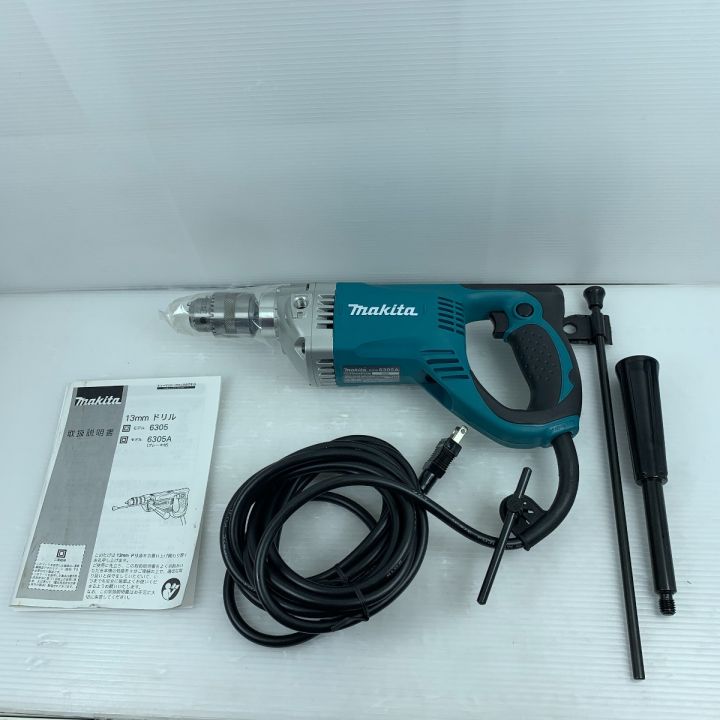 MAKITA マキタ 13mm 電動ドリル 未使用品 本体のみ コード式 100v 6305 グリーン｜中古｜なんでもリサイクルビッグバン