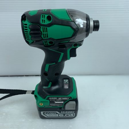  HiKOKI ハイコーキ 【未使用品】インパクトドライバ 付属品完備 コードレス式 14.4v WH14DDL2 グリーン