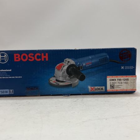 BOSCH ボッシュ ディスクグラインダー GWX750-125 グリーン 125mm コード式
