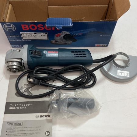 BOSCH ボッシュ ディスクグラインダー GWX750-125 グリーン 125mm コード式