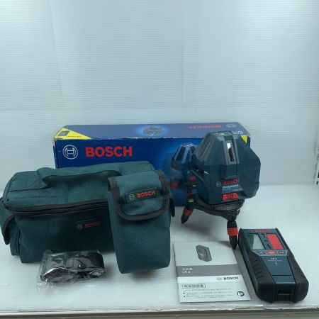  BOSCH ボッシュ レーザー墨出し器  受光器（LR2）・ソフトケース付 赤レーザー GLL5-50 ネイビー