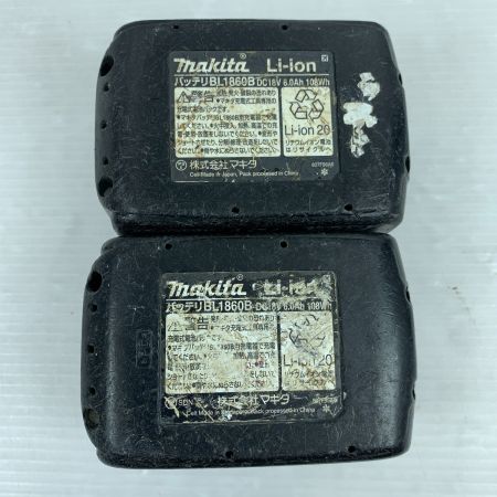  MAKITA マキタ インパクトレンチ　使用感有　充電器・充電池2個・ケース付 コードレス式 18v TW300DRGX ブルー