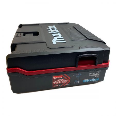  MAKITA マキタ ドライバドリル 未使用品 付属品完備 コードレス式 40v　max HP002GRDX ブルー