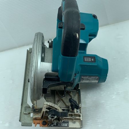  MAKITA マキタ 丸のこ 本体のみ コードレス式 125mm 18v 2017年製 HS471D グリーン
